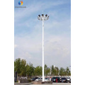 Good quality 10-12 meters stadium light pole high mast pole